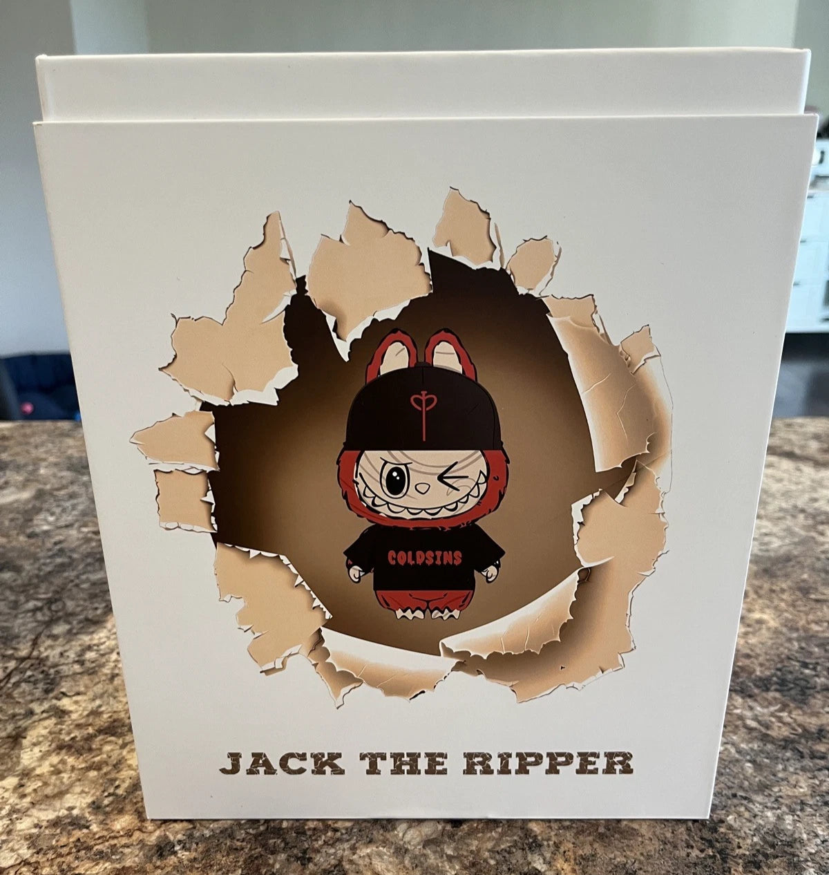 Coldsins jack the ripper x labubu
